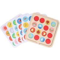 Multi-Theme Matching Wooden Memory Game von Chronicle Books