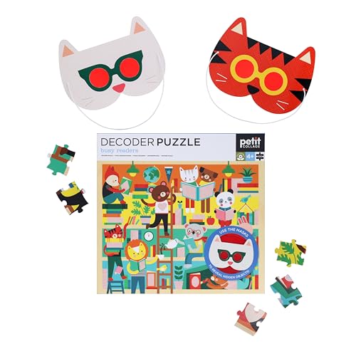 Petit Collage 0810073341920 Decoder-Puzzle Petit Collage 0810073341920 Decoder-Puzzle von Petit Collage