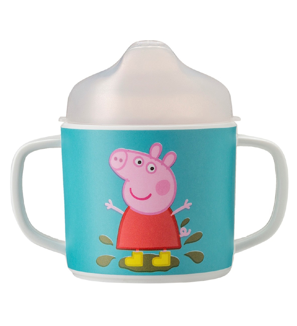 Petit Jour Paris Schnabeltasse - Melamin - Peppa Wutz - Petit Jour Paris - One Size - Becher von Petit Jour Paris