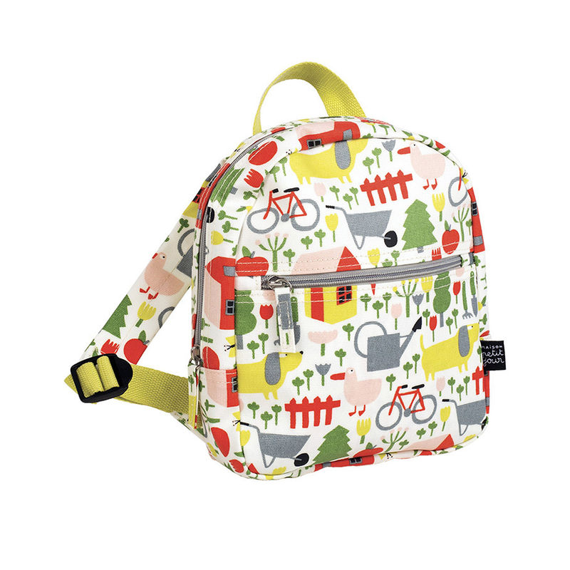 Kinder-Rucksack CAMPAGNE (20x21x10) in bunt von Petit Jour