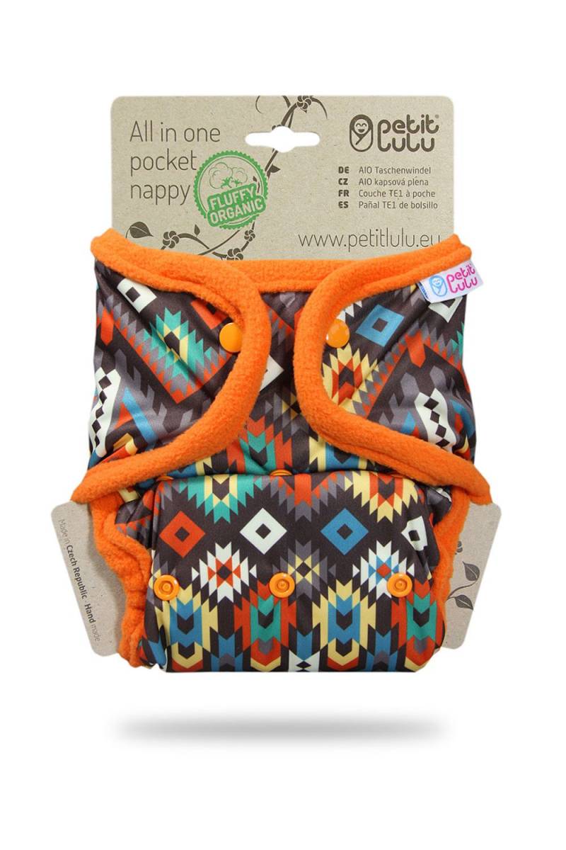 Petit Lulu One Size Pocket (Druck) - Ethno von Petit Lulu