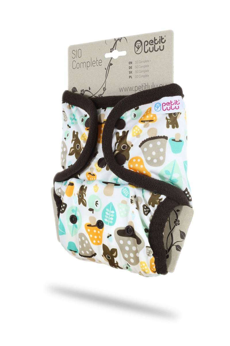 Petit Lulu One Size SIO mit Einlagen (Druck) - Mushrooms von Petit Lulu