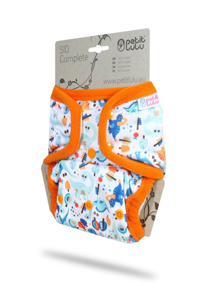 Petit Lulu One Size SIO mit Einlagen (Druck) - Prehistoric Times von Petit Lulu