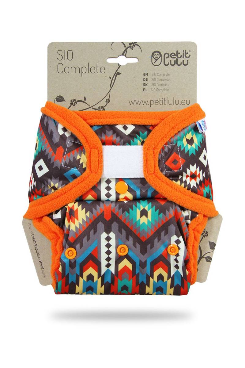 Petit Lulu One Size SIO mit Einlagen (Klett) - Ethno von Petit Lulu