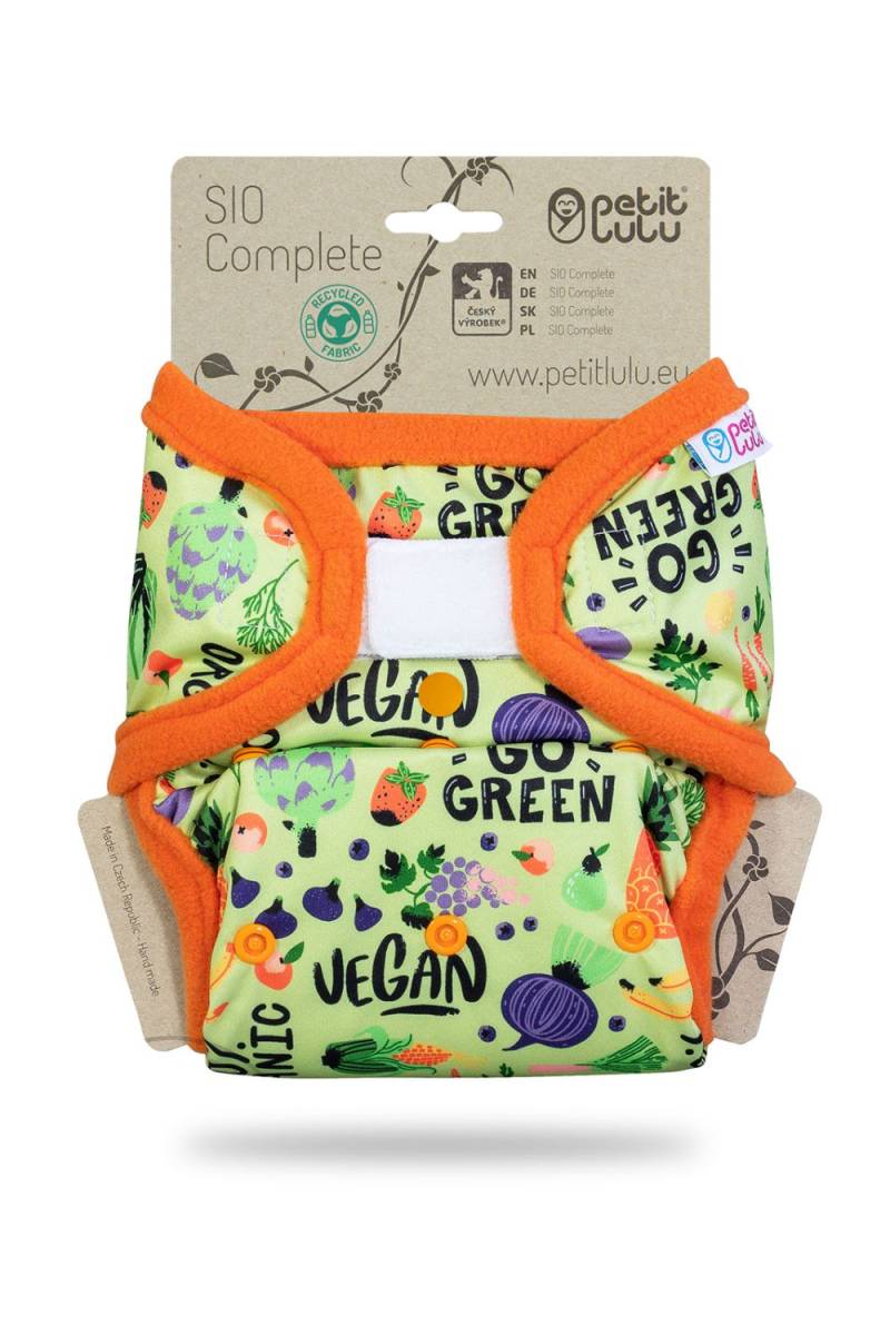 Petit Lulu One Size SIO mit Einlagen (Klett) - Go Green von Petit Lulu