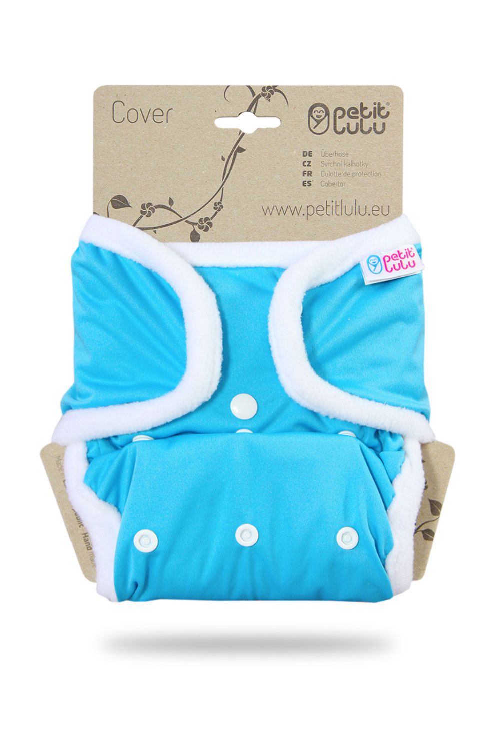 Petit Lulu One Size Überhose (Druck) - Blau von Petit Lulu