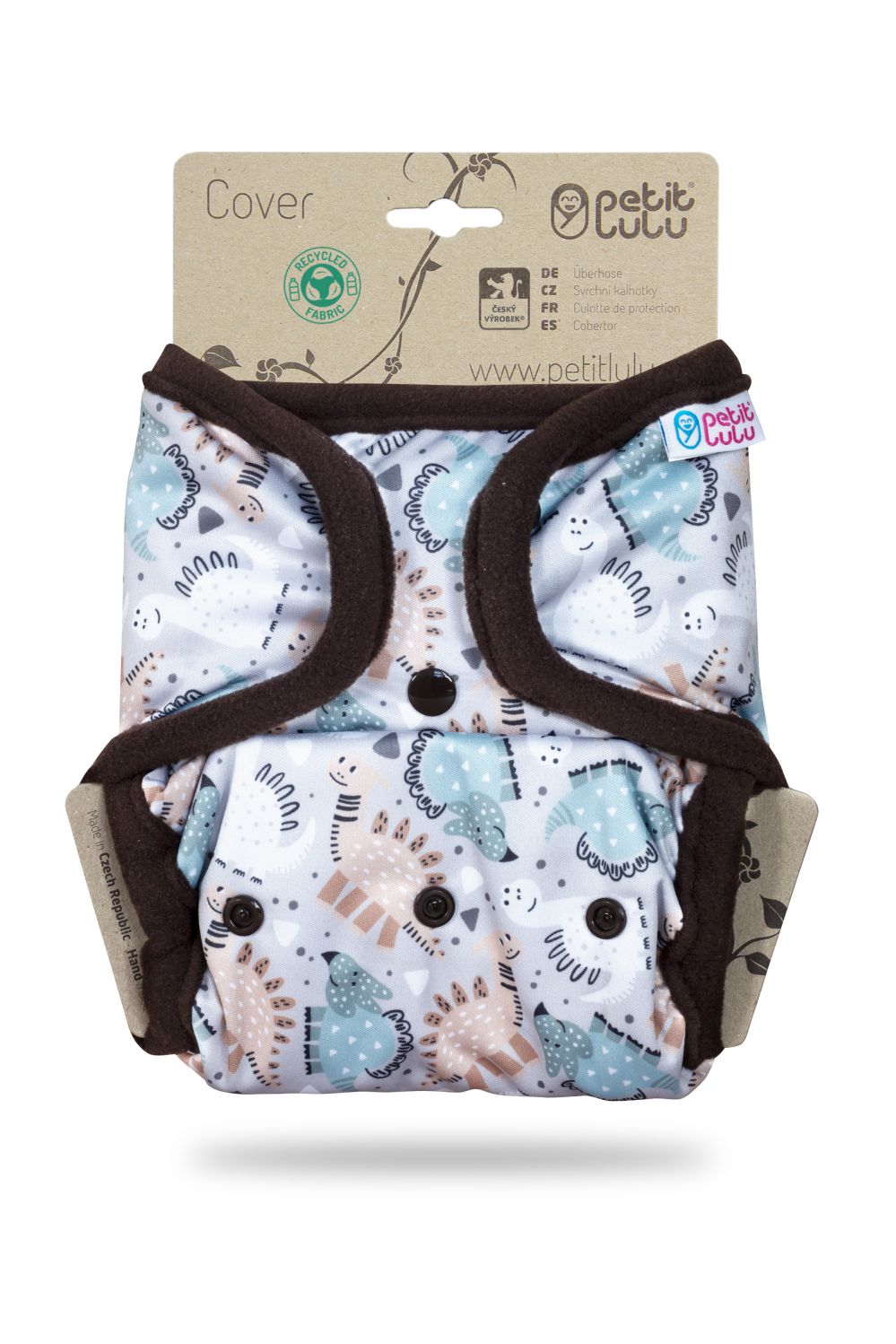 Petit Lulu One Size Überhose (Druck) - Dinos Friendship von Petit Lulu