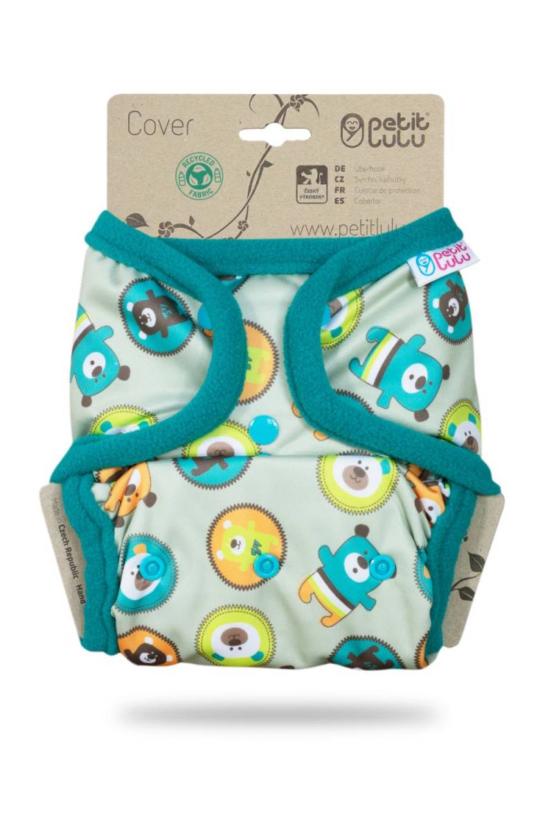 Petit Lulu One Size Überhose (Druck) - Flying Bears von Petit Lulu
