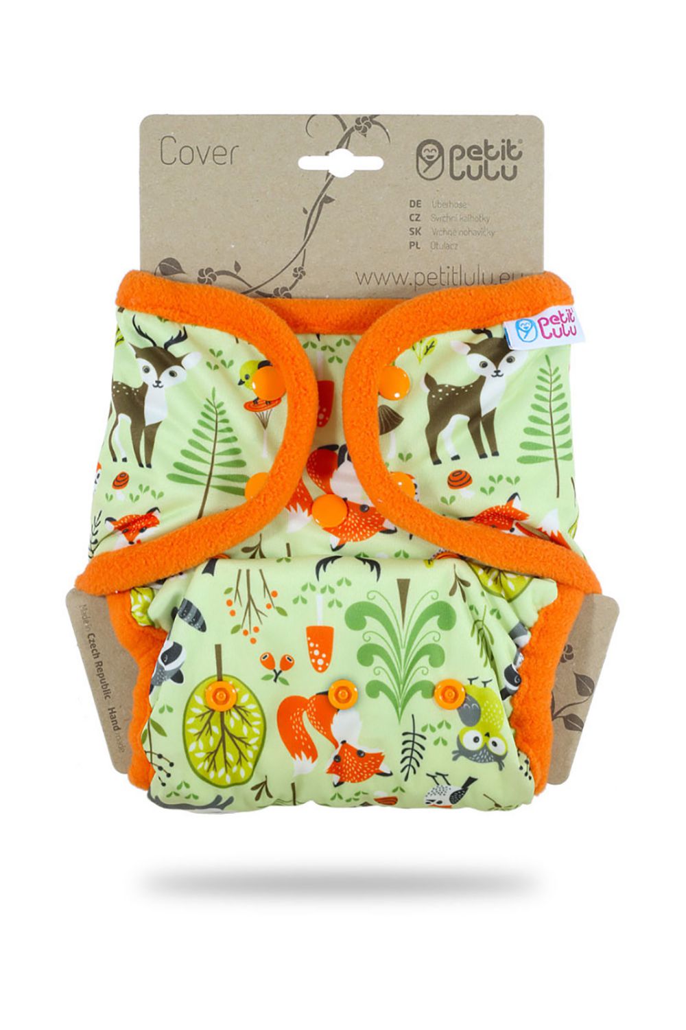 Petit Lulu One Size Überhose (Druck) - Forest Animals von Petit Lulu
