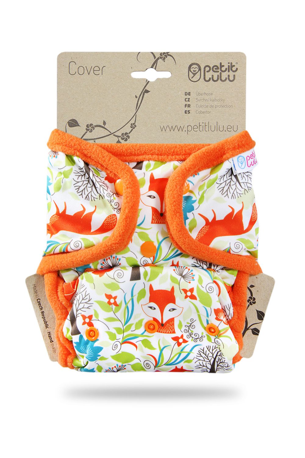 Petit Lulu One Size Überhose (Druck) - Foxes von Petit Lulu