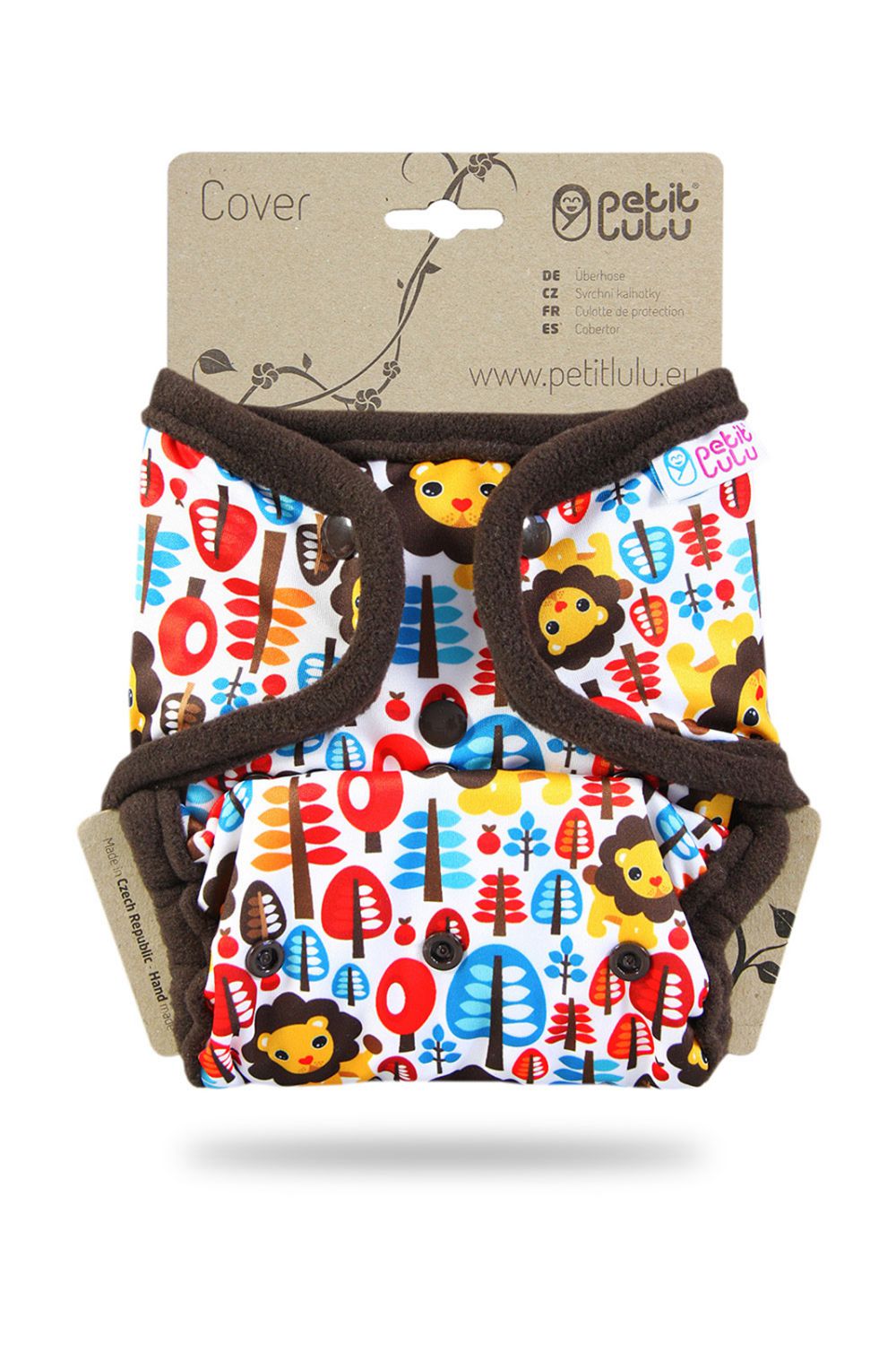 Petit Lulu One Size Überhose (Druck) - King of the Jungle von Petit Lulu