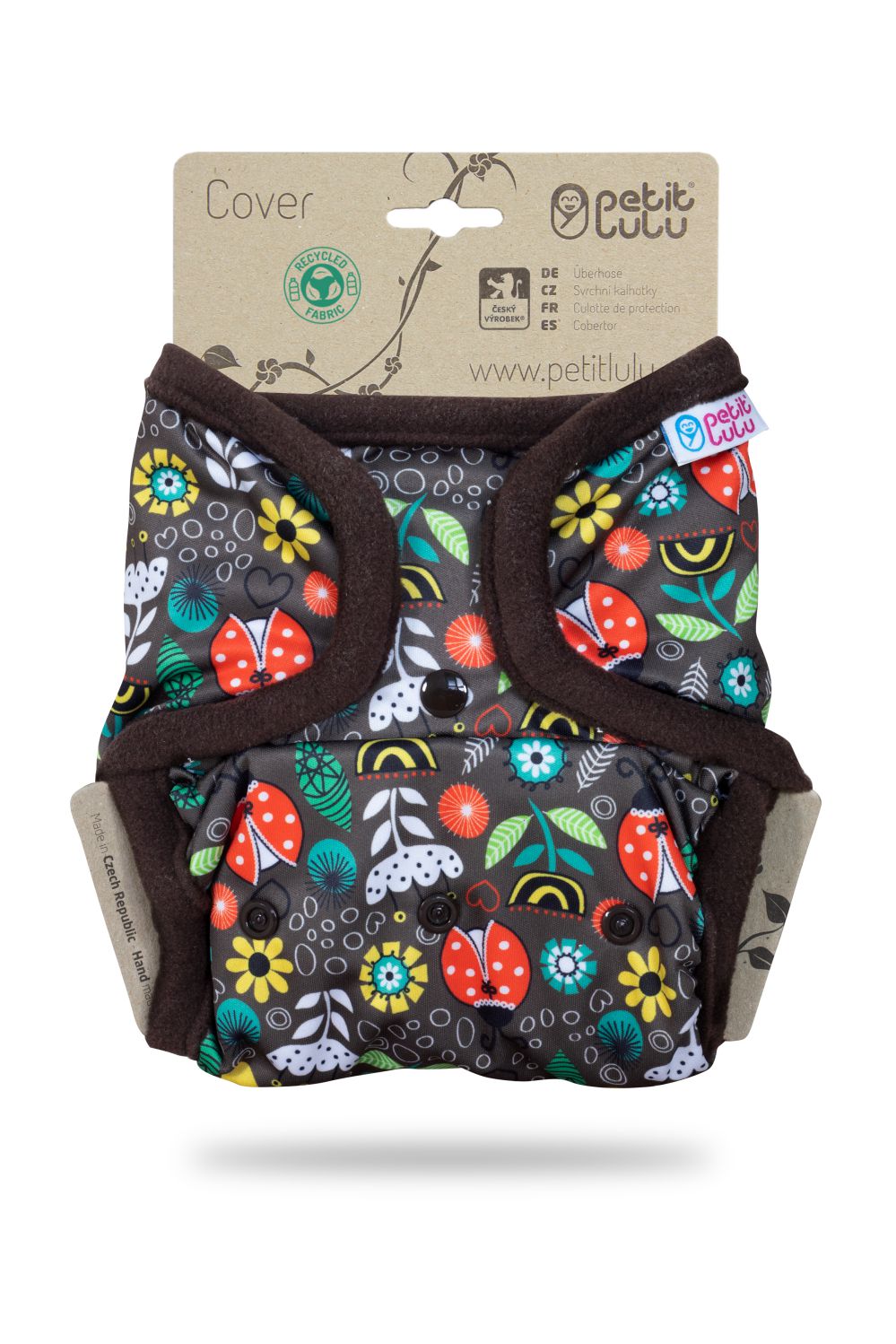 Petit Lulu One Size Überhose (Druck) - Ladybugs Fair von Petit Lulu