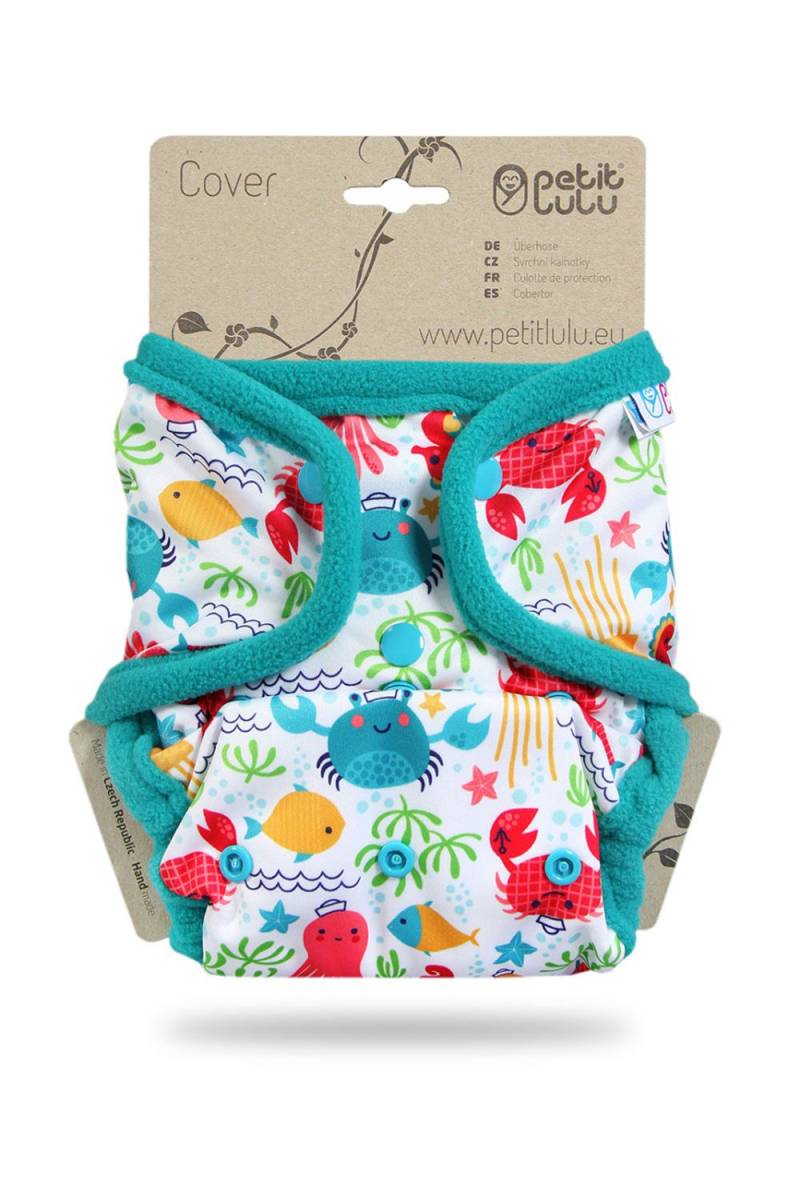 Petit Lulu One Size Überhose (Druck) - Lagoon von Petit Lulu