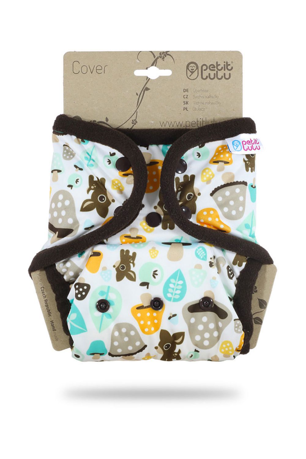 Petit Lulu One Size Überhose (Druck) - Mushrooms von Petit Lulu
