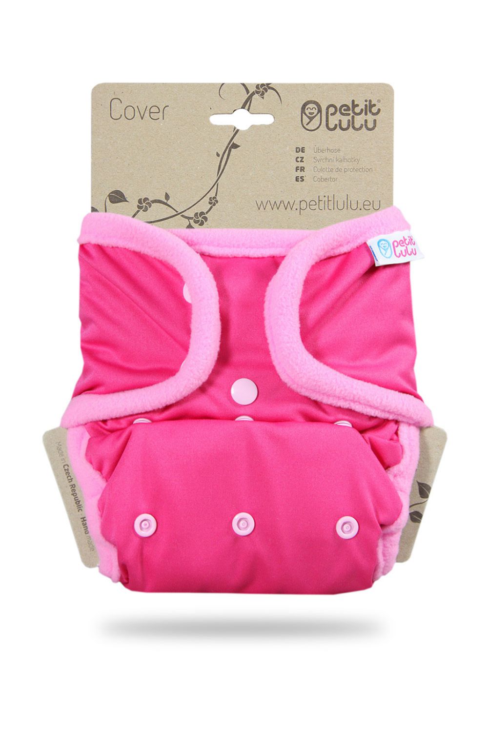 Petit Lulu One Size Überhose (Druck) - Pink von Petit Lulu