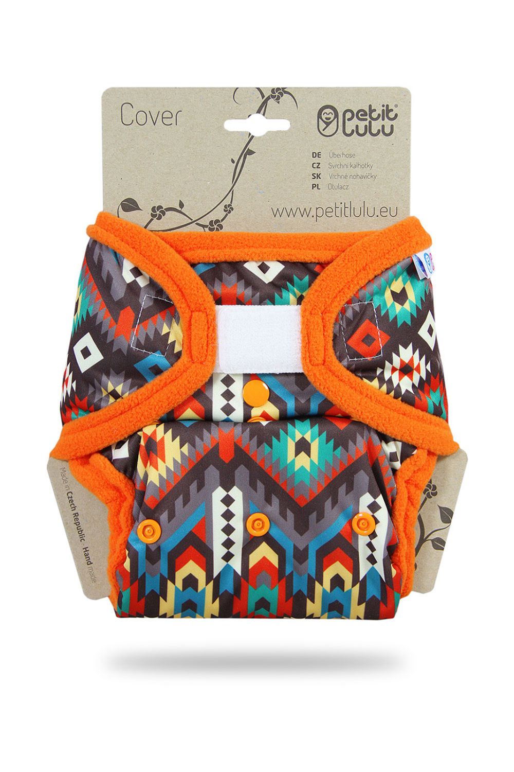 Petit Lulu One Size Überhose (Klett) - Ethno von Petit Lulu