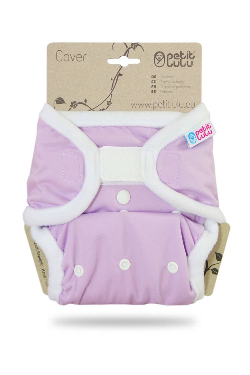 Petit Lulu One Size Überhose (Klett) - Flieder von Petit Lulu