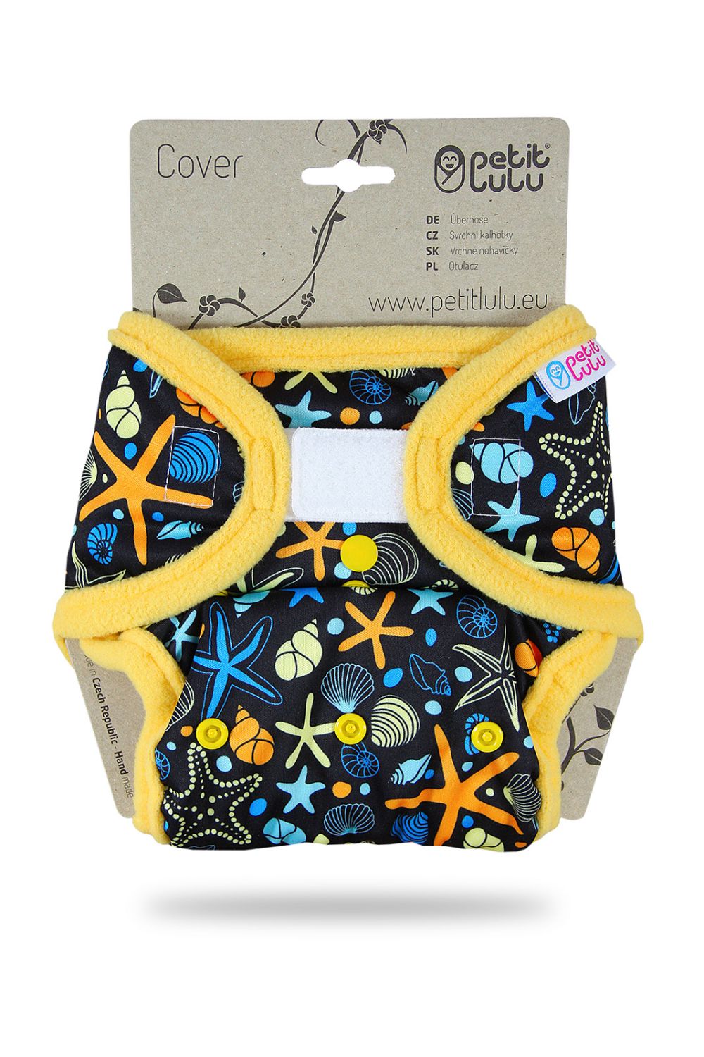 Petit Lulu One Size Überhose (Klett) - Ocean Treasures von Petit Lulu
