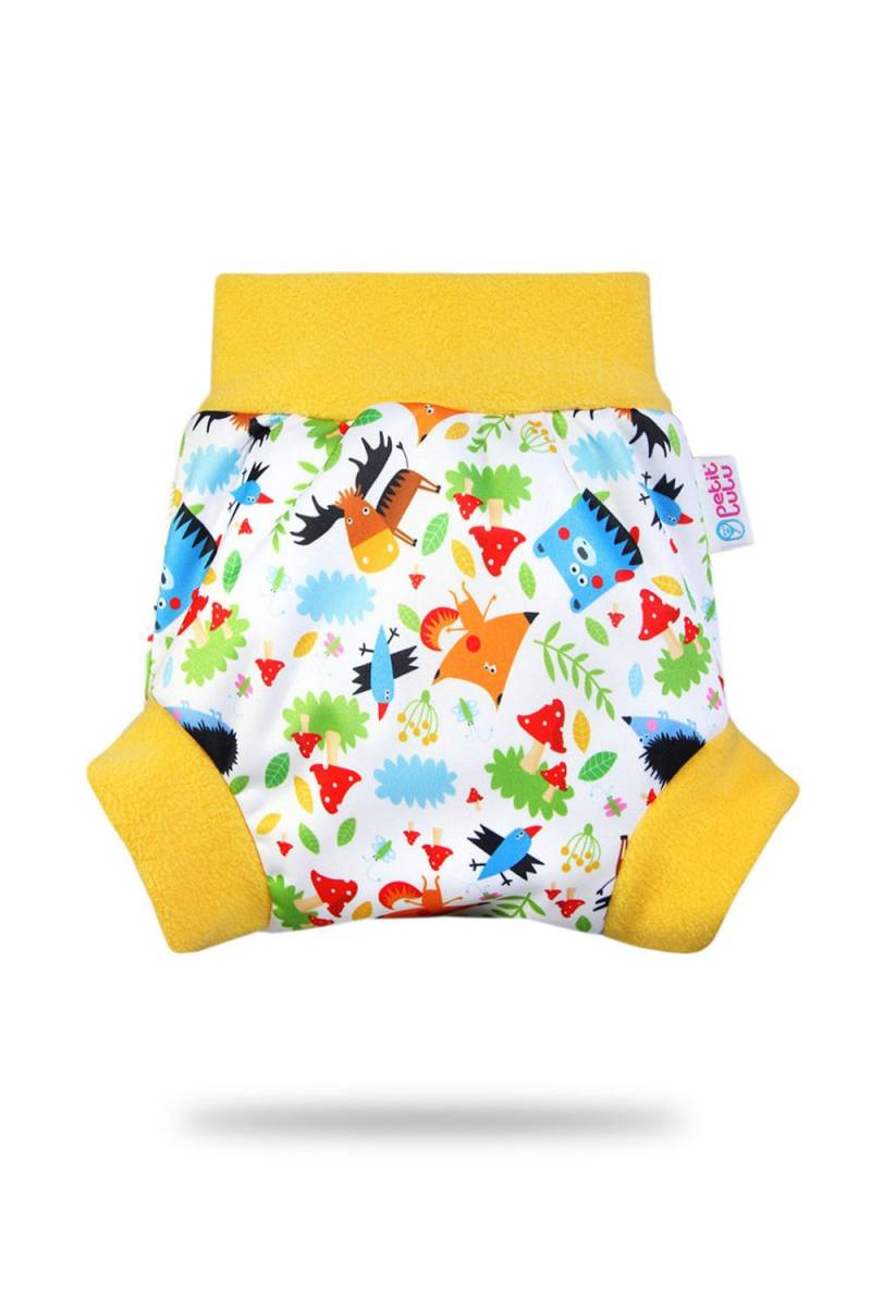Petit Lulu Schlupfüberhose - Crazy Animals S (4 - 7 kg) von Petit Lulu