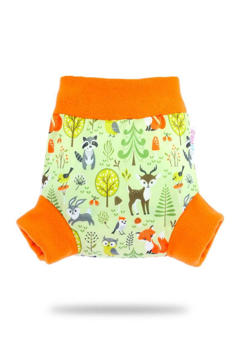 Petit Lulu Schlupfüberhose - L (9 - 13 kg) Forest Animals von Petit Lulu