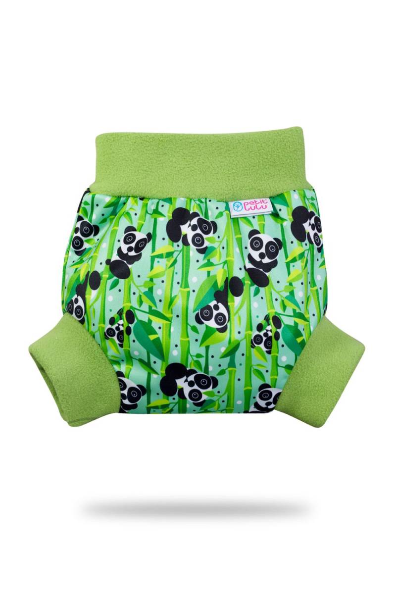 Petit Lulu Schlupfüberhose - M (6 - 10 kg) Panda Bears von Petit Lulu