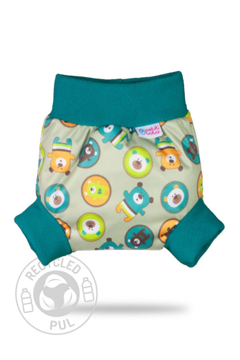 Petit Lulu Schlupfüberhose - S (4 - 7 kg) Flying Bears von Petit Lulu