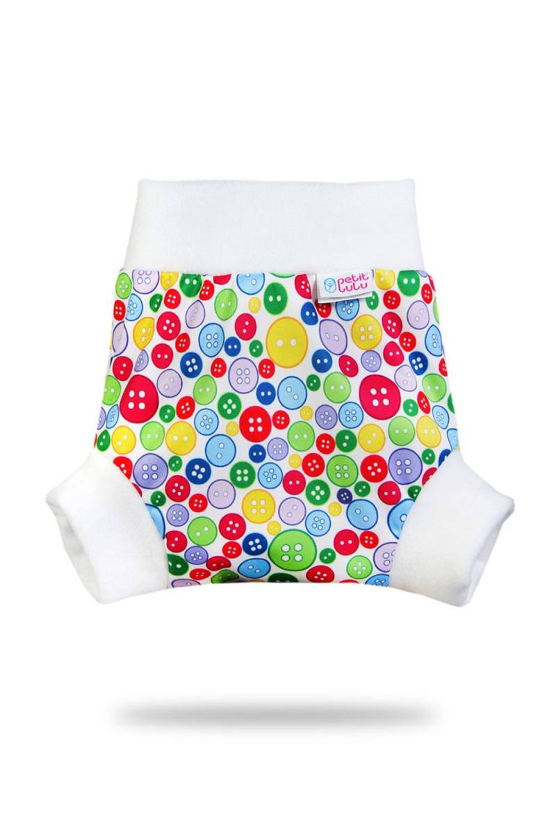 Petit Lulu Schlupfüberhose - Sewing Buttons S (4 - 7 kg) von Petit Lulu