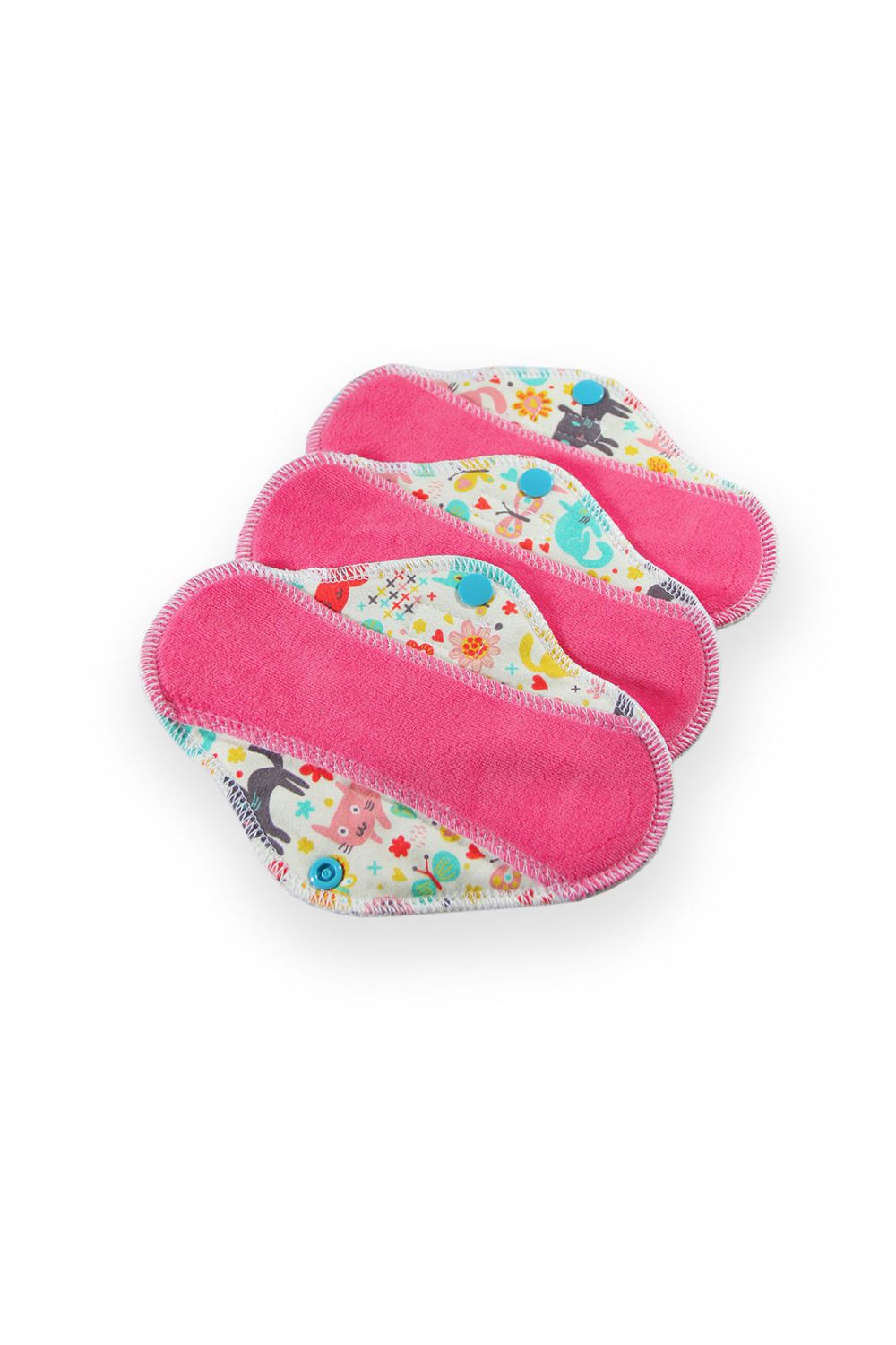 Petit Lulu Slipeinlagen & Stoffbinden CLASSIC - 3 Stk. - Cat Meadow Slipeinlage (S) von Petit Lulu