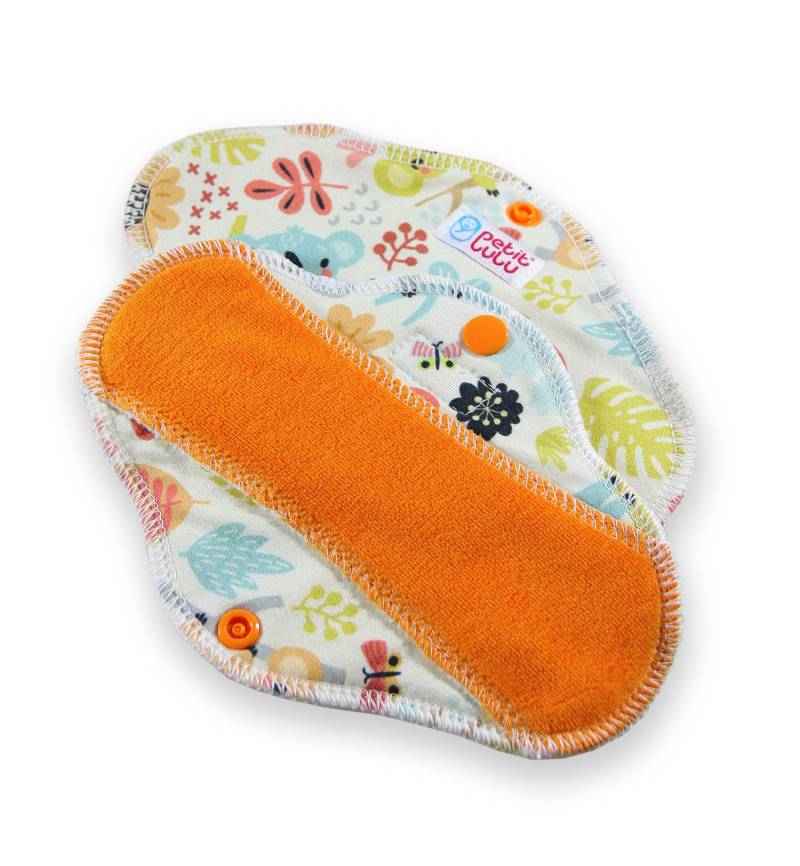 Petit Lulu Slipeinlagen & Stoffbinden CLASSIC - 3 Stk. - Frisky Koalas M (Normalbinde) von Petit Lulu