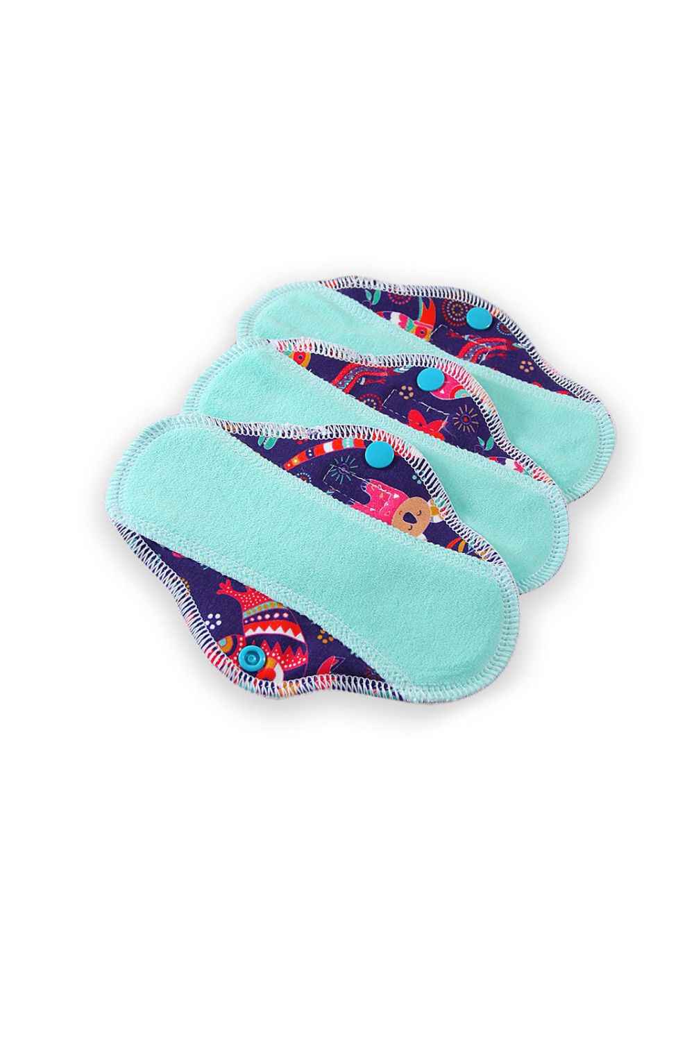 Petit Lulu Stoffbinden SLIM - 3 Stk. - Australian Animals Slipeinlage (S) von Petit Lulu