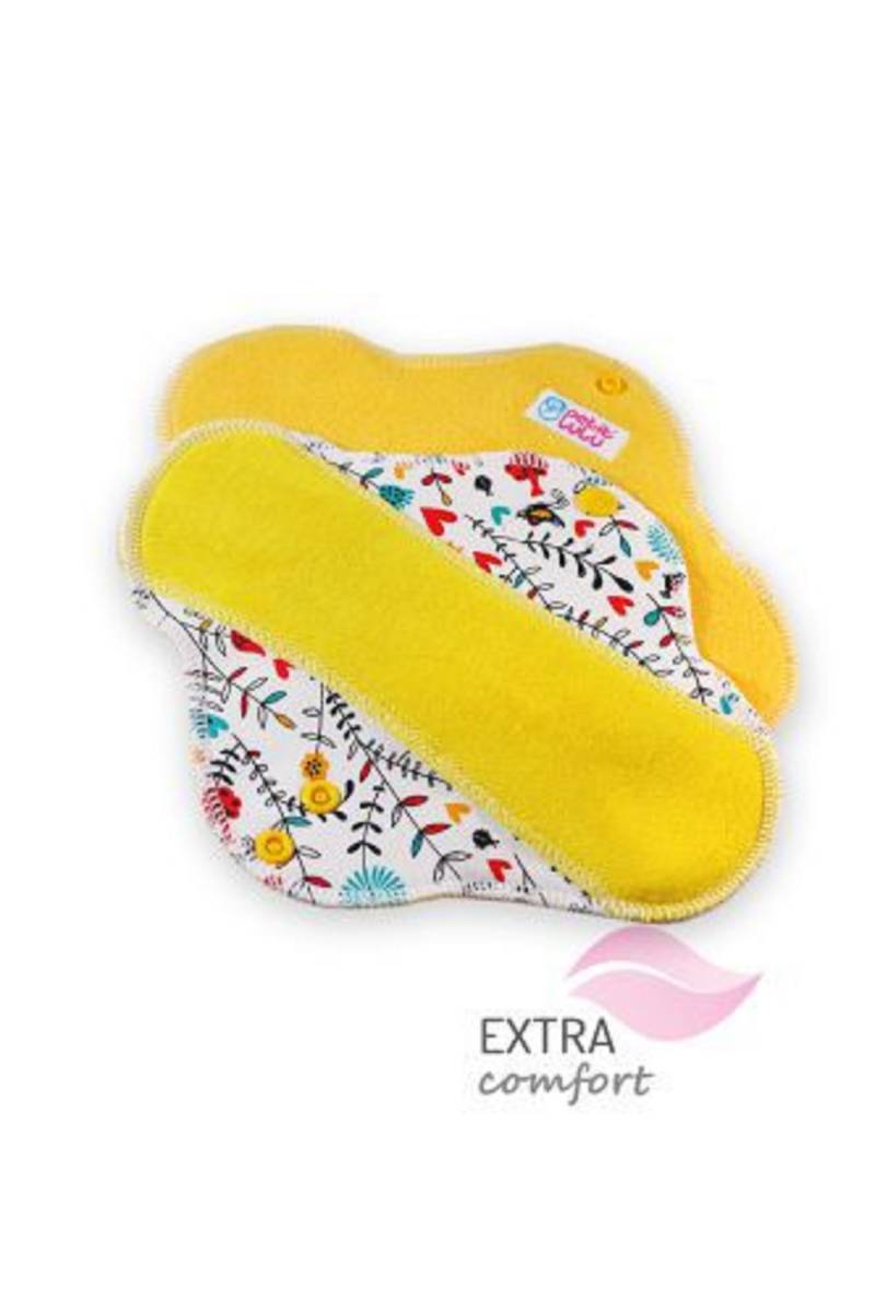 Petit Lulu Stoffbinden SLIM - 3 Stk. - Wildflowers Nachtbinde (L) von Petit Lulu