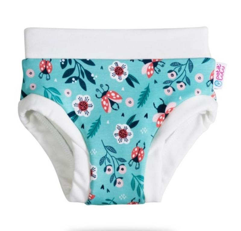 Petit Lulu Trainer - M (11,5-16 kg) Ladybirds in the Meadow von Petit Lulu