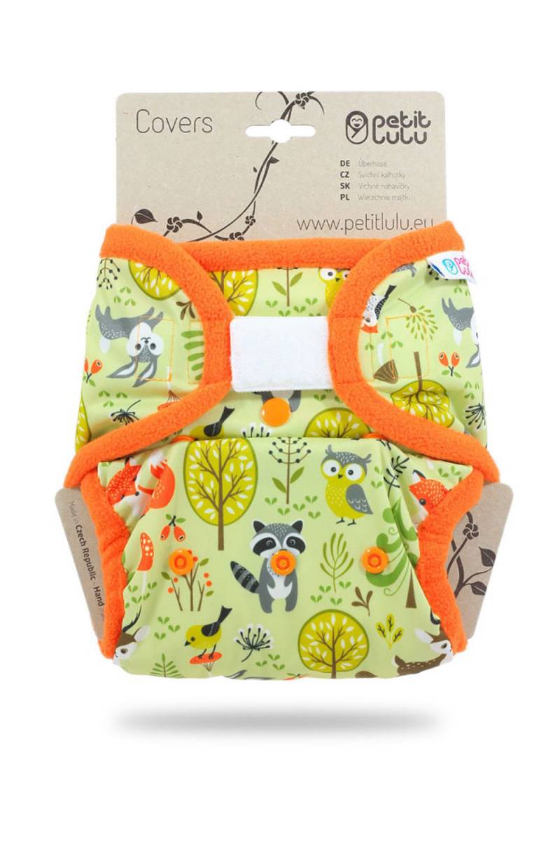 Petit Lulu Überhose XL (Klett) - Forest Animals von Petit Lulu