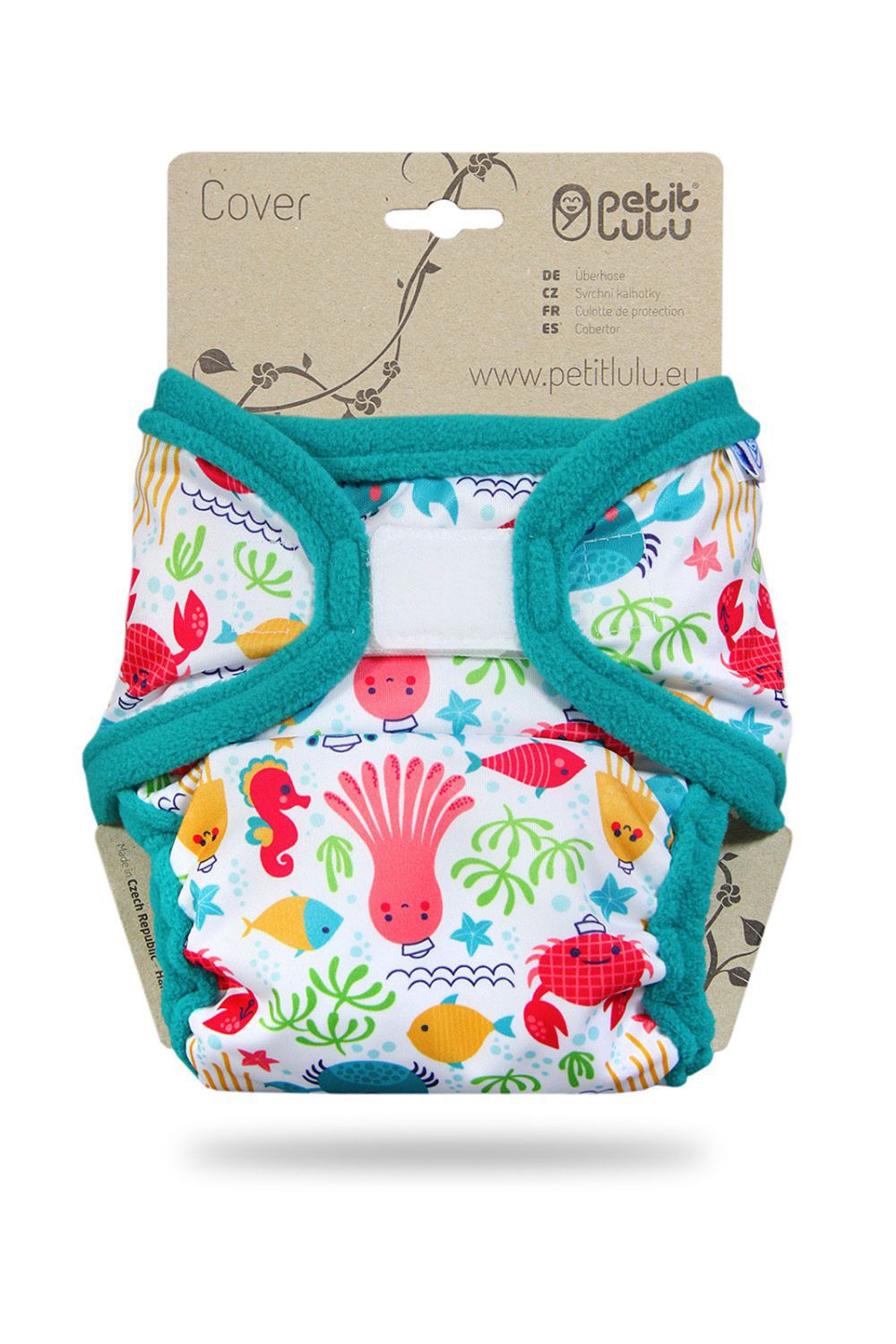 Petit Lulu Überhose XL (Klett) - Lagoon von Petit Lulu