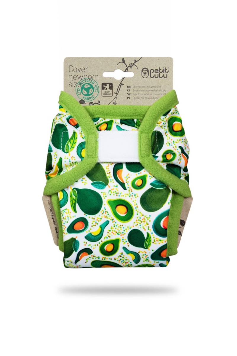 Petit Lulu Überhose für Neugeborene (Klett) - Avocados von Petit Lulu