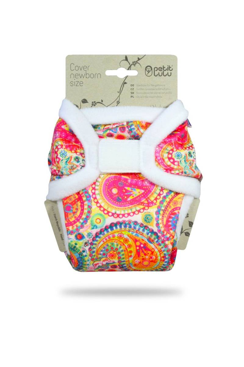 Petit Lulu Überhose für Neugeborene (Klett) - Colourful Orient von Petit Lulu