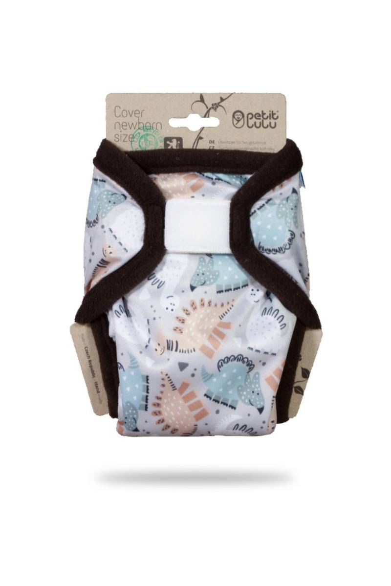 Petit Lulu Überhose für Neugeborene (Klett) - Dinos Friendship von Petit Lulu