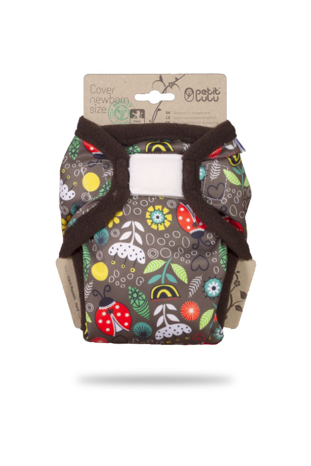 Petit Lulu Überhose für Neugeborene (Klett) - Ladybugs Fair von Petit Lulu