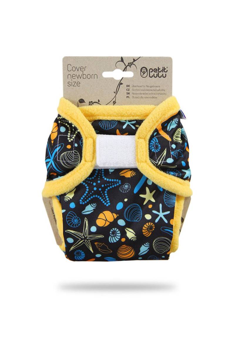 Petit Lulu Überhose für Neugeborene (Klett) - Ocean Treasures von Petit Lulu