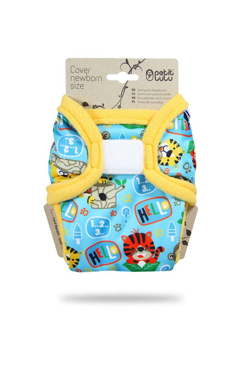 Petit Lulu Überhose für Neugeborene (Klett) - School Jungle von Petit Lulu