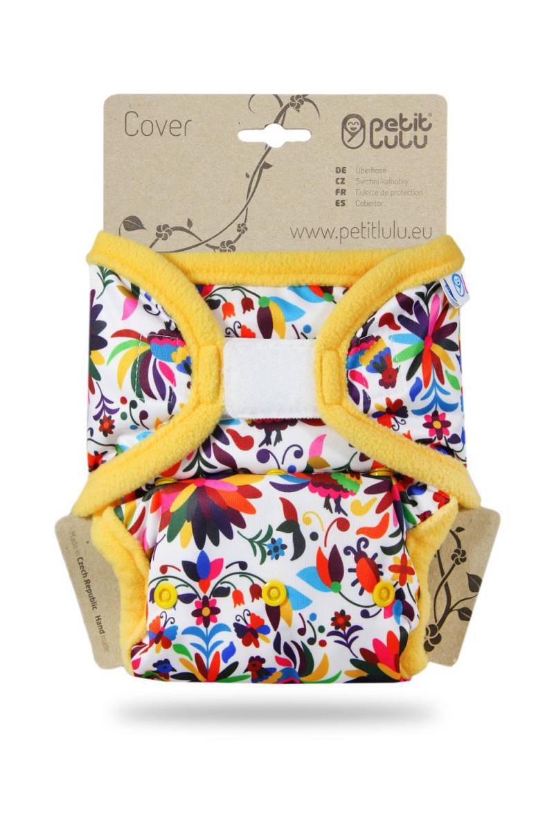 Petit Lulu Überhose mit Laschen One Size (Klett) - Folklore von Petit Lulu