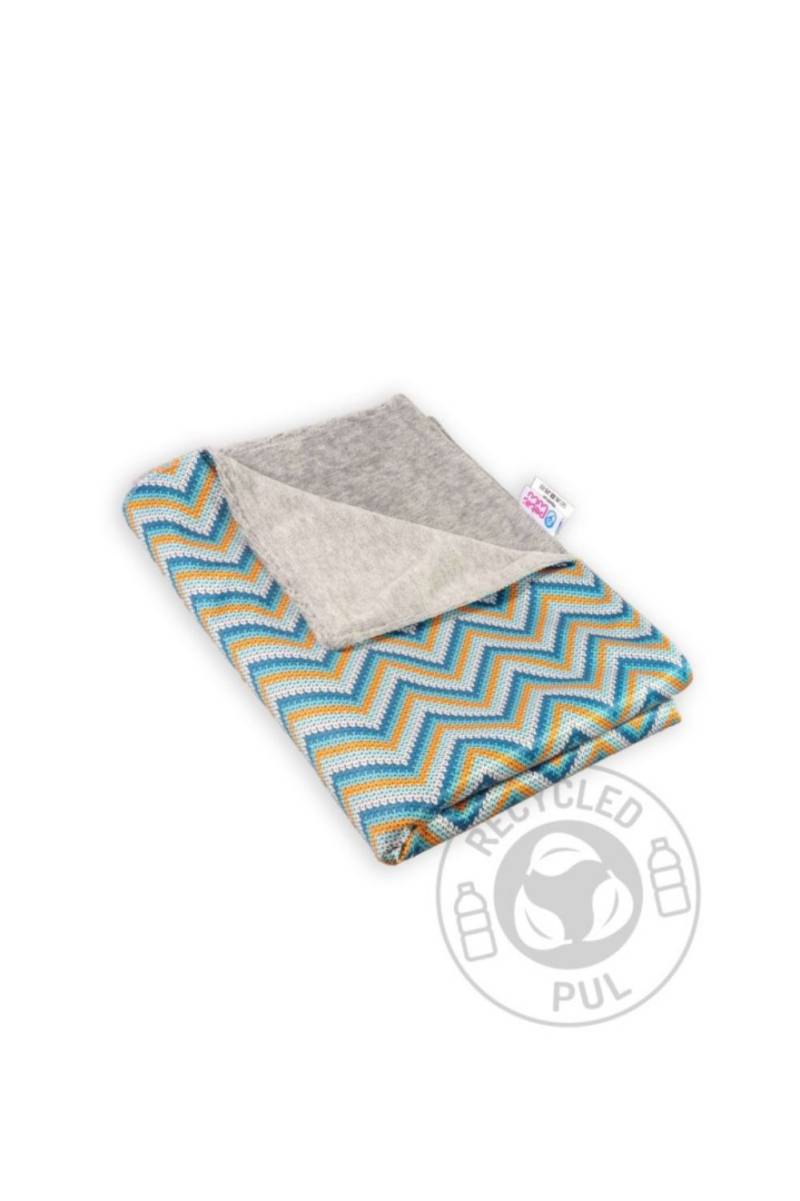 Petit Lulu Wickelunterlage - Knitted Chevron von Petit Lulu