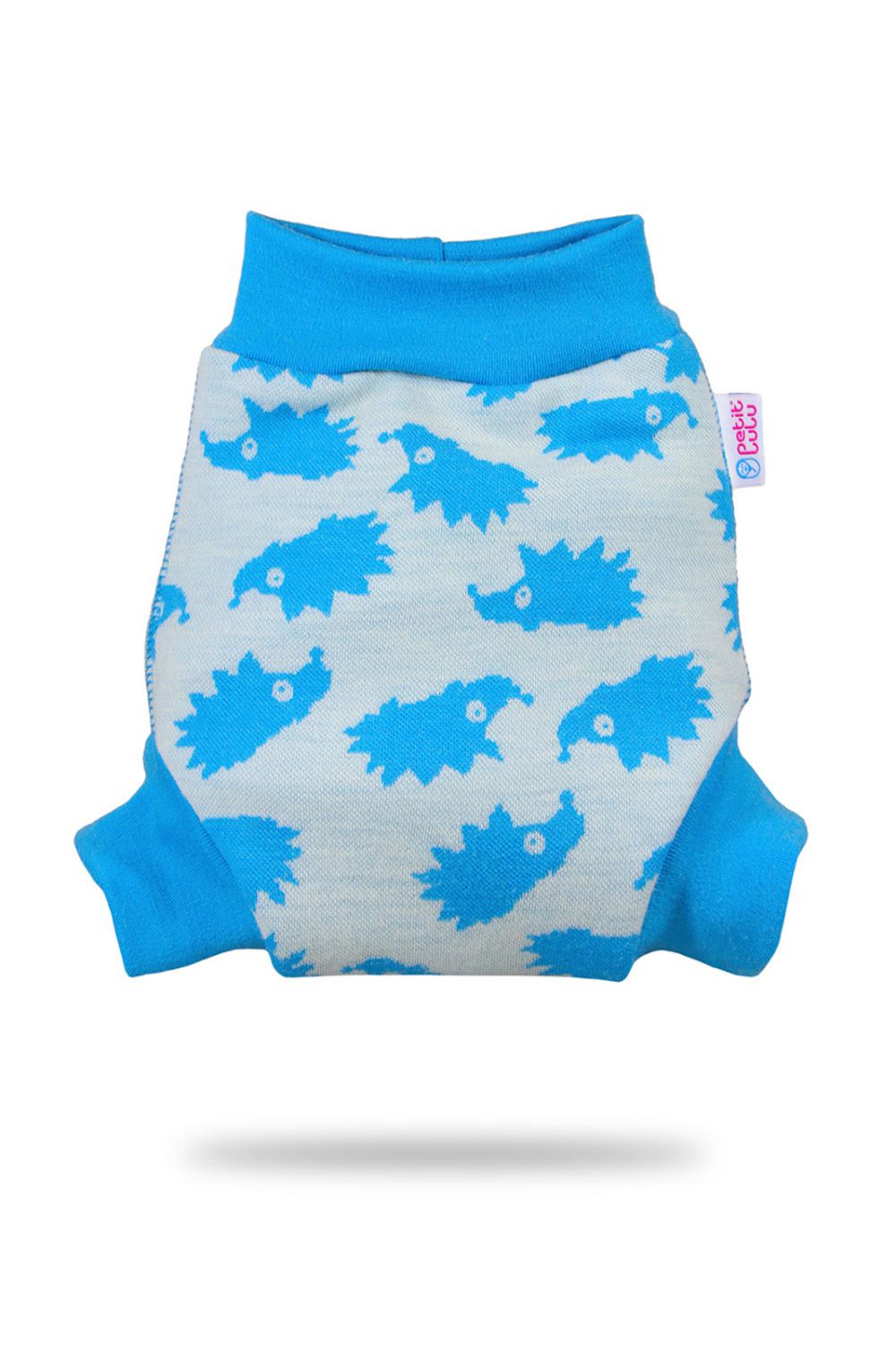 Petit Lulu Wollüberhose - M (9 - 13 kg) Hedgies (türkis) von Petit Lulu