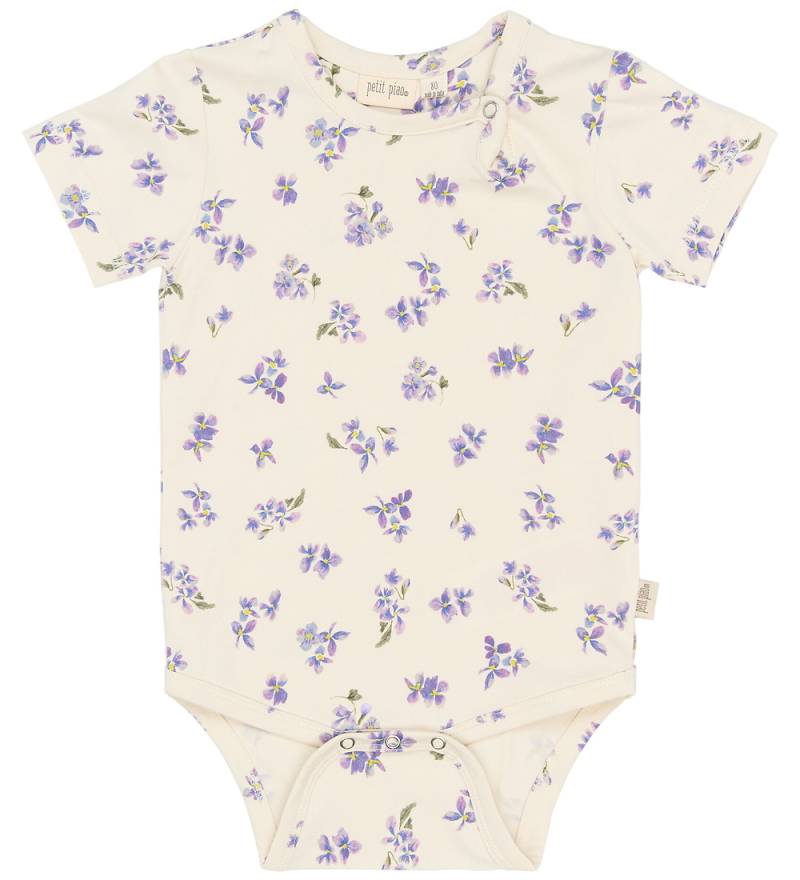 Petit Piao Body k/ä - PpStar - Eierlikör Viola AOP - Petit Piao - 62 - Body K/Ä Petit Piao Body k/ä - PpStar - Eierlikör Viola AOP - Petit Piao - 62 - Body K/Ä von Petit Piao