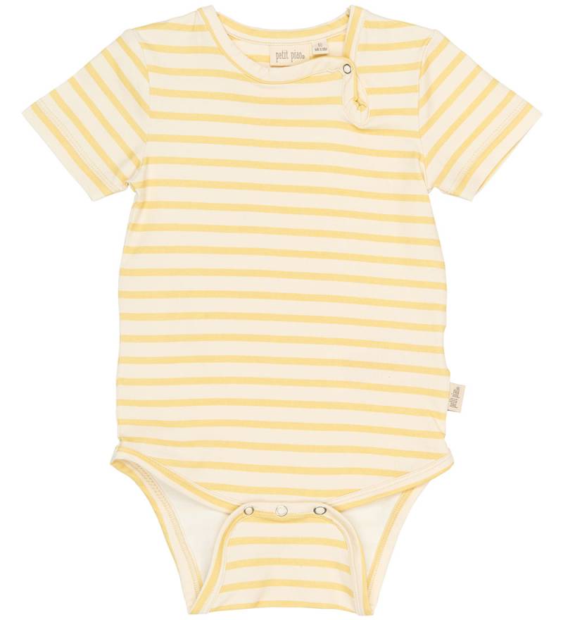 Petit Piao Body k/ä - PpSun - Dunkle Zitrone - Petit Piao - 2 Jahre (92) - Body K/Ä von Petit Piao