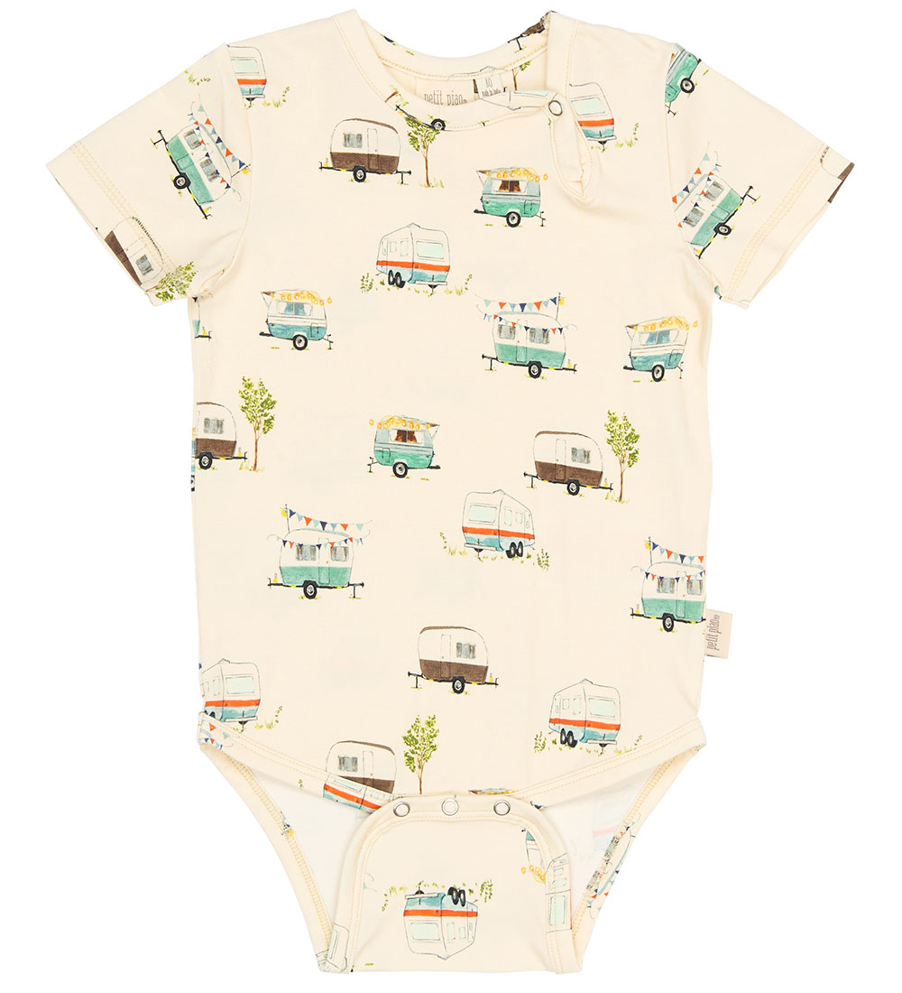 Petit Piao Body k/ä - PpSun - Eggnog Camper - Petit Piao - 68 - Body K/Ä Petit Piao Body k/ä - PpSun - Eggnog Camper - Petit Piao - 68 - Body K/Ä von Petit Piao
