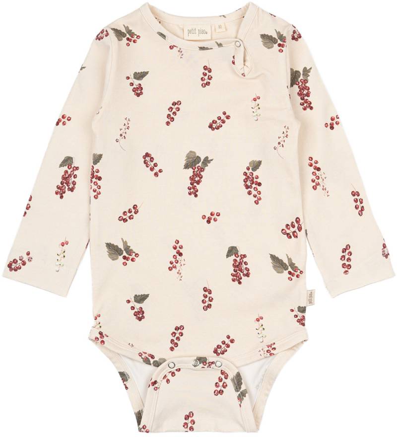 Petit Piao Body l/ä - Berry - Petit Piao - 74 - Body L/Ä Petit Piao Body l/ä - Berry - Petit Piao - 74 - Body L/Ä von Petit Piao