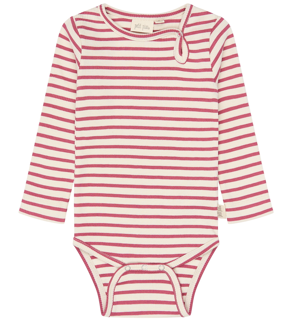 Petit Piao Body l/ä - PPSky - Mauvewood Striped - Petit Piao - 74 - Body L/Ä Petit Piao Body l/ä - PPSky - Mauvewood Striped - Petit Piao - 74 - Body L/Ä von Petit Piao