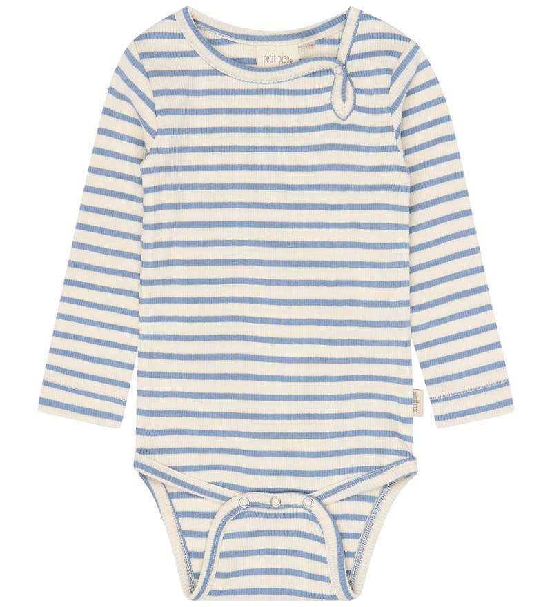 Petit Piao Body l/ä - PPSky - Stonewash Striped - Petit Piao - 56 - Body L/Ä Petit Piao Body l/ä - PPSky - Stonewash Striped - Petit Piao - 56 - Body L/Ä von Petit Piao