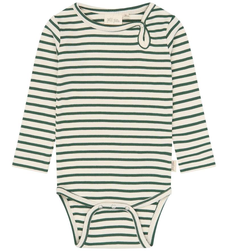 Petit Piao Body l/ä - PPSky - Trekking Green Striped - Petit Piao - 68 - Body L/Ä Petit Piao Body l/ä - PPSky - Trekking Green Striped - Petit Piao - 68 - Body L/Ä von Petit Piao